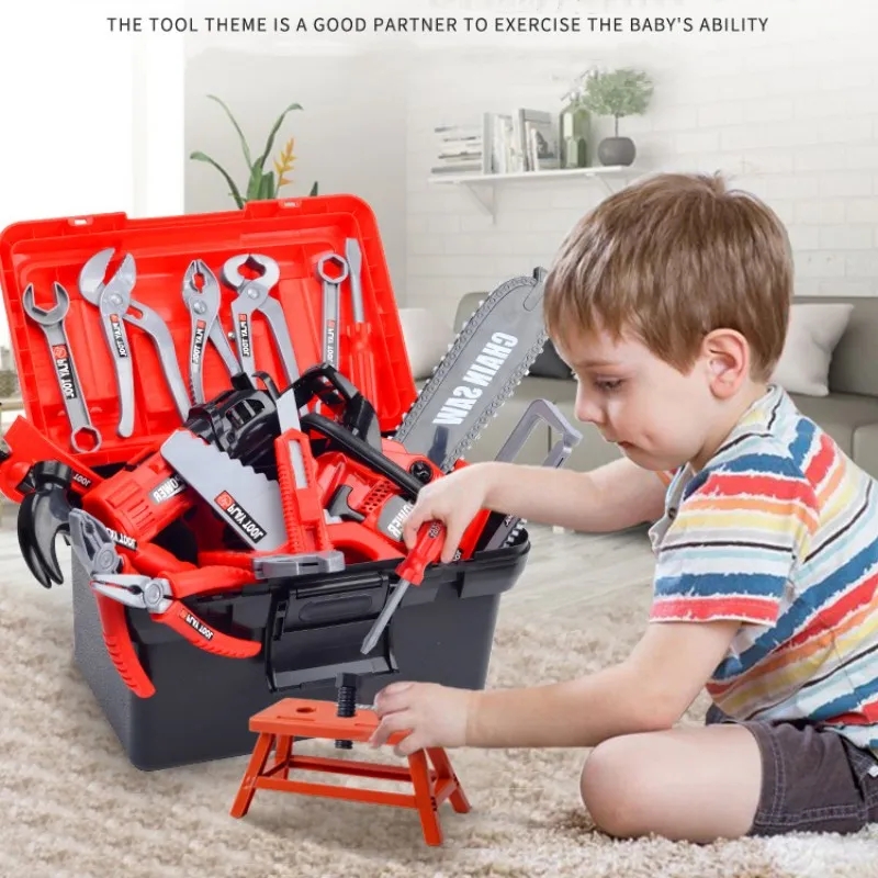 Gardening Tools Girly - Children Simulated Engineer Tool Set Electric