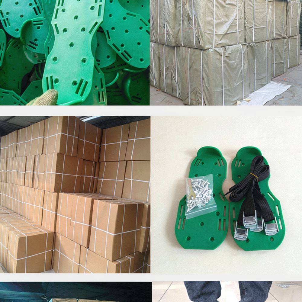 Gardening Tools Green - Heavy Duty Garden Aerator Shoes Spikes
