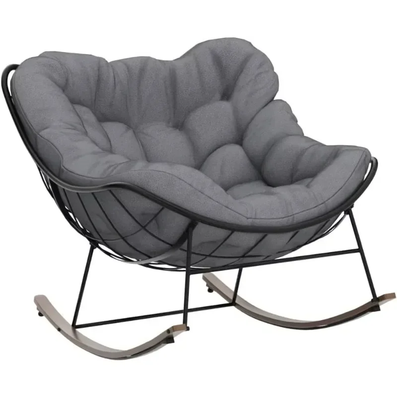 Gardening Tools Good Quality - Garden indoor rocking chair thickened cushion
