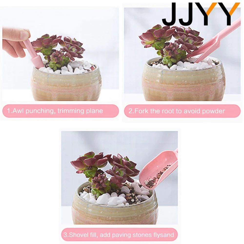 4Pcs Mini Succulent Planter Ac - đánh giá và giá Gardening Tools Green