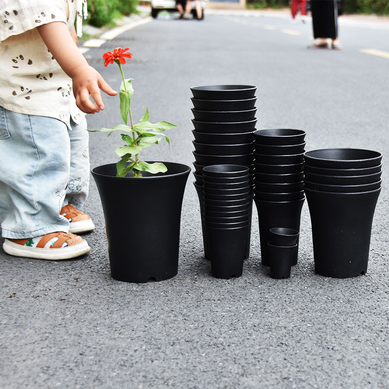 10pcs Thickened Flowerpot High - đánh giá và giá Gardening Tools Green