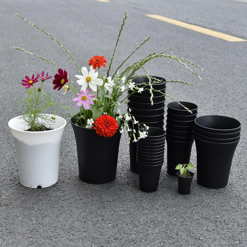 10pcs Thickened Flowerpot High - đánh giá và giá Gardening Tools Green
