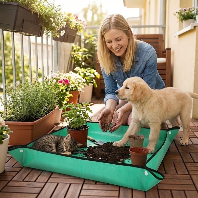 Home Gardening Mats, Tools for - đánh giá và giá Gardening Tools Green