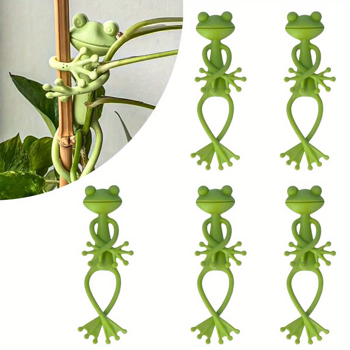 Creative Green Frog Plant Fixi - đánh giá và giá Gardening Tools Green