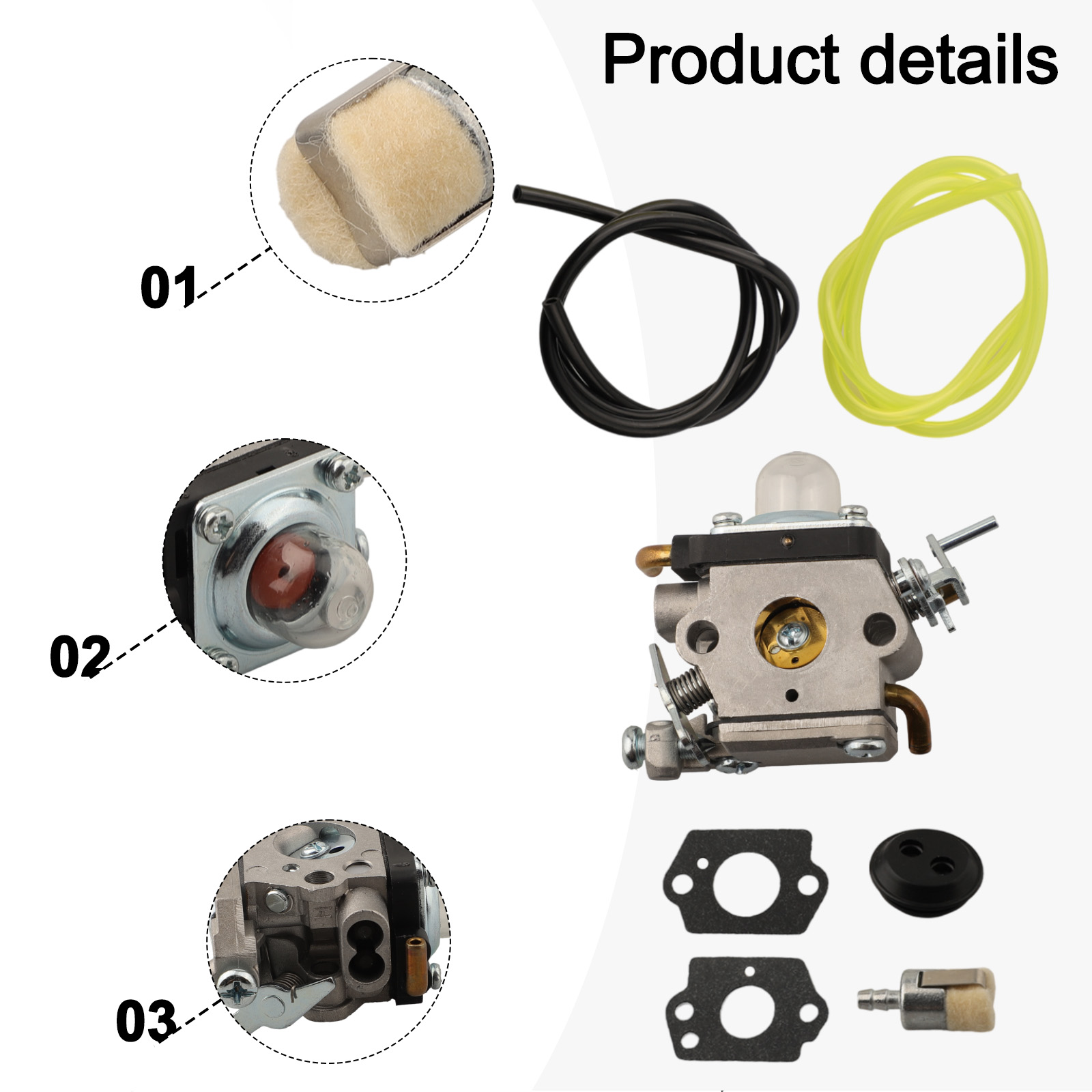 122HD45 Carburetor Color As Th - đánh giá và giá Gardening Tools Names With Pictures