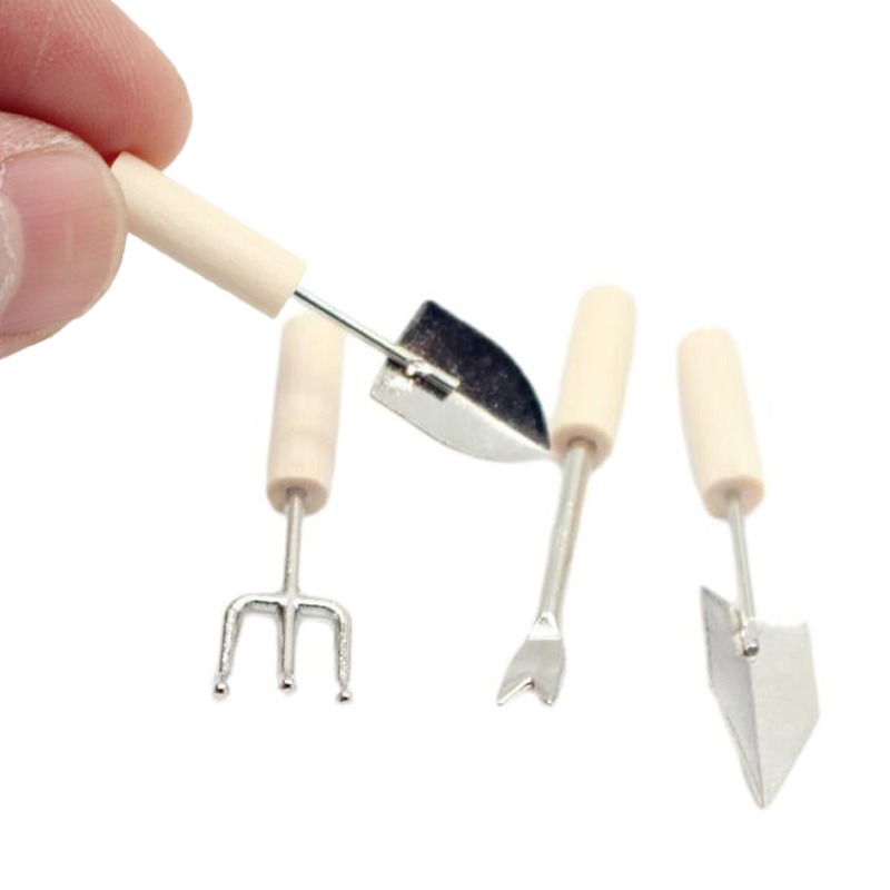 1:12 Dollhouse Miniature Garde - đánh giá và giá Gardening Tools Shovel