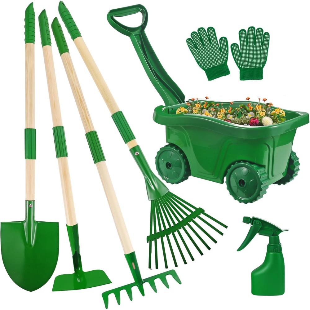 Kids Gardening Tools Set with  - đánh giá và giá Gardening Tools Girly