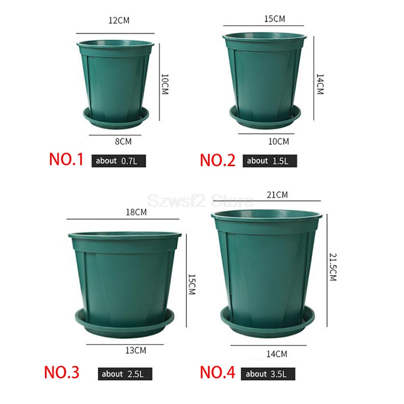 5/10pcs Green Plastic Plant Fl - đánh giá và giá Gardening Tools Green